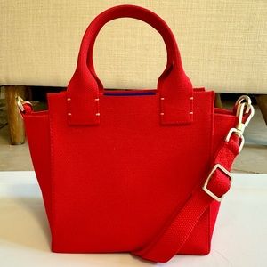 Rothy’s - The Mini Handbag in Candy Apple